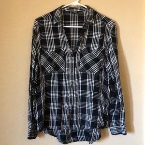 Plaid button up